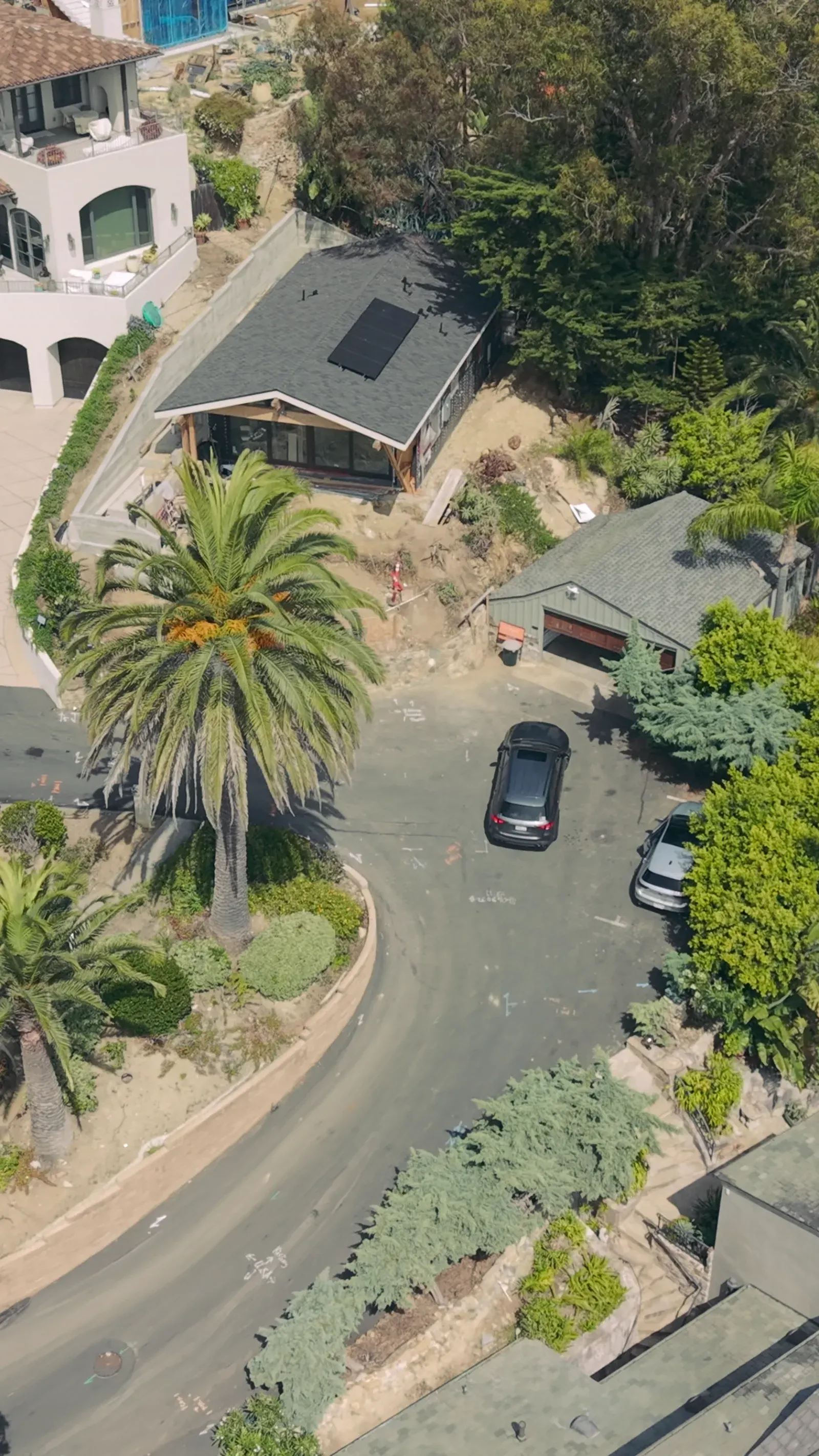 High-angle property view from a vertical real estate campaign